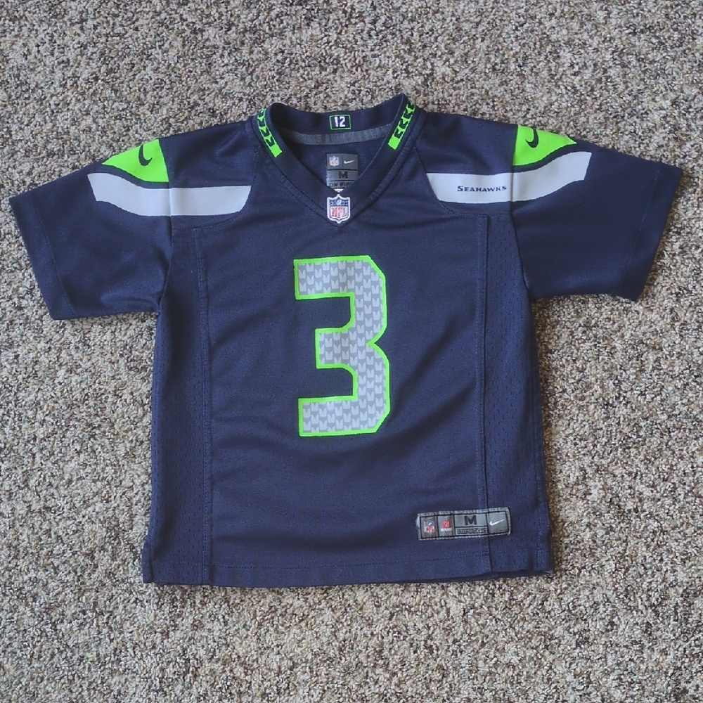 Kids Seahawks Wilson Jersey | Size Kids M 5/6